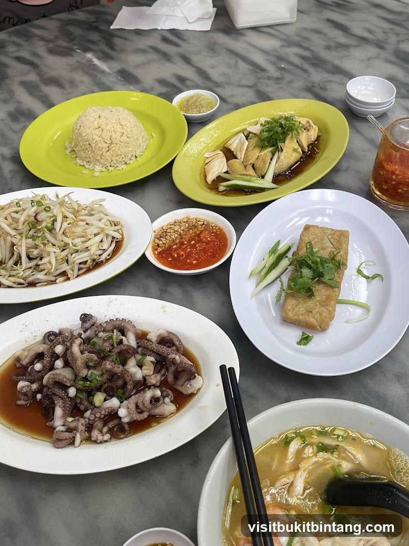 Table with Assorted Dishes