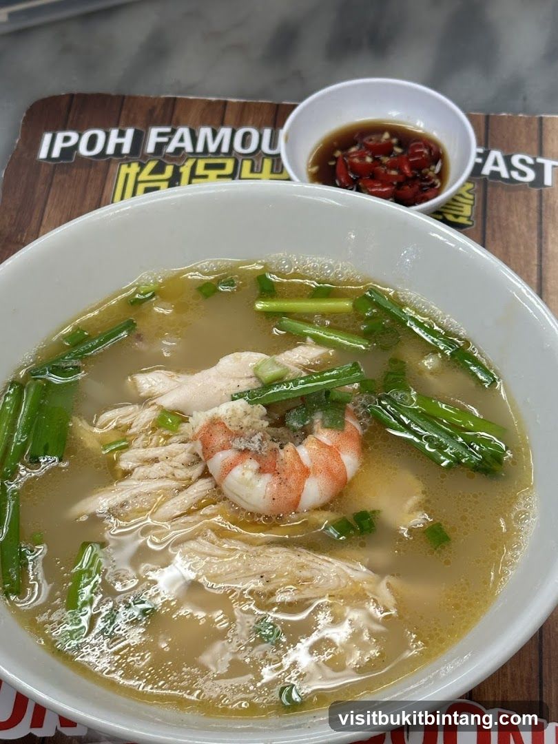 Chicken and Shrimp Noodle Soup