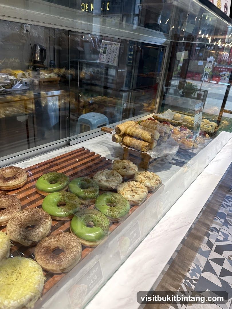 Donuts and Pastries Display