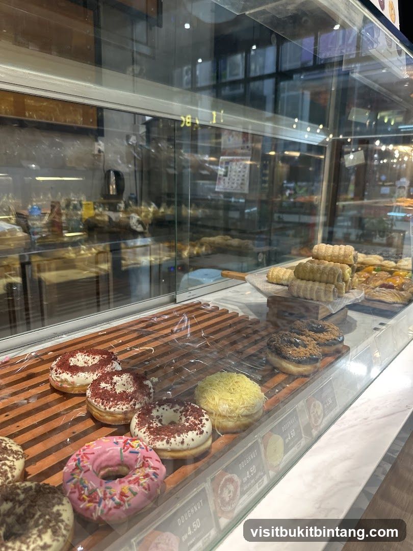Donuts and Pastries Display