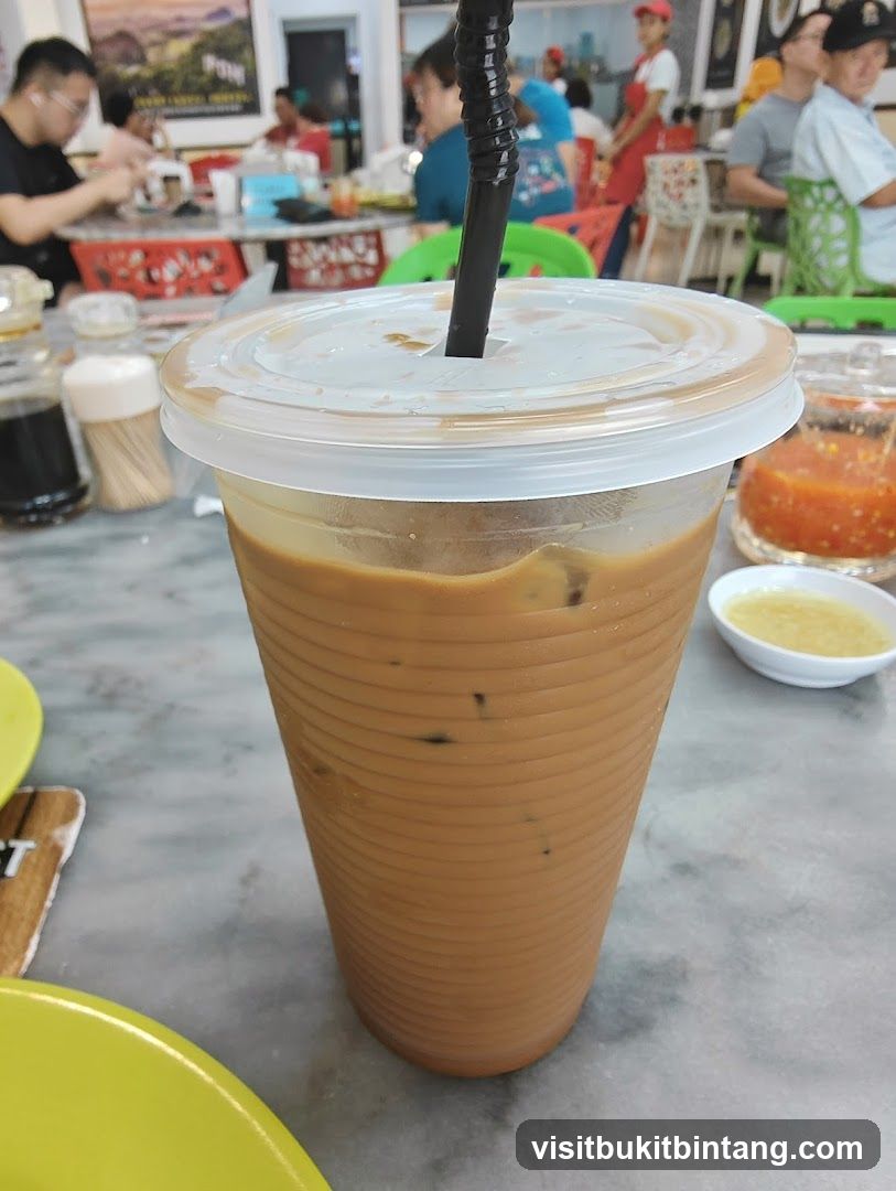 Iced Coffee in a Plastic Cup