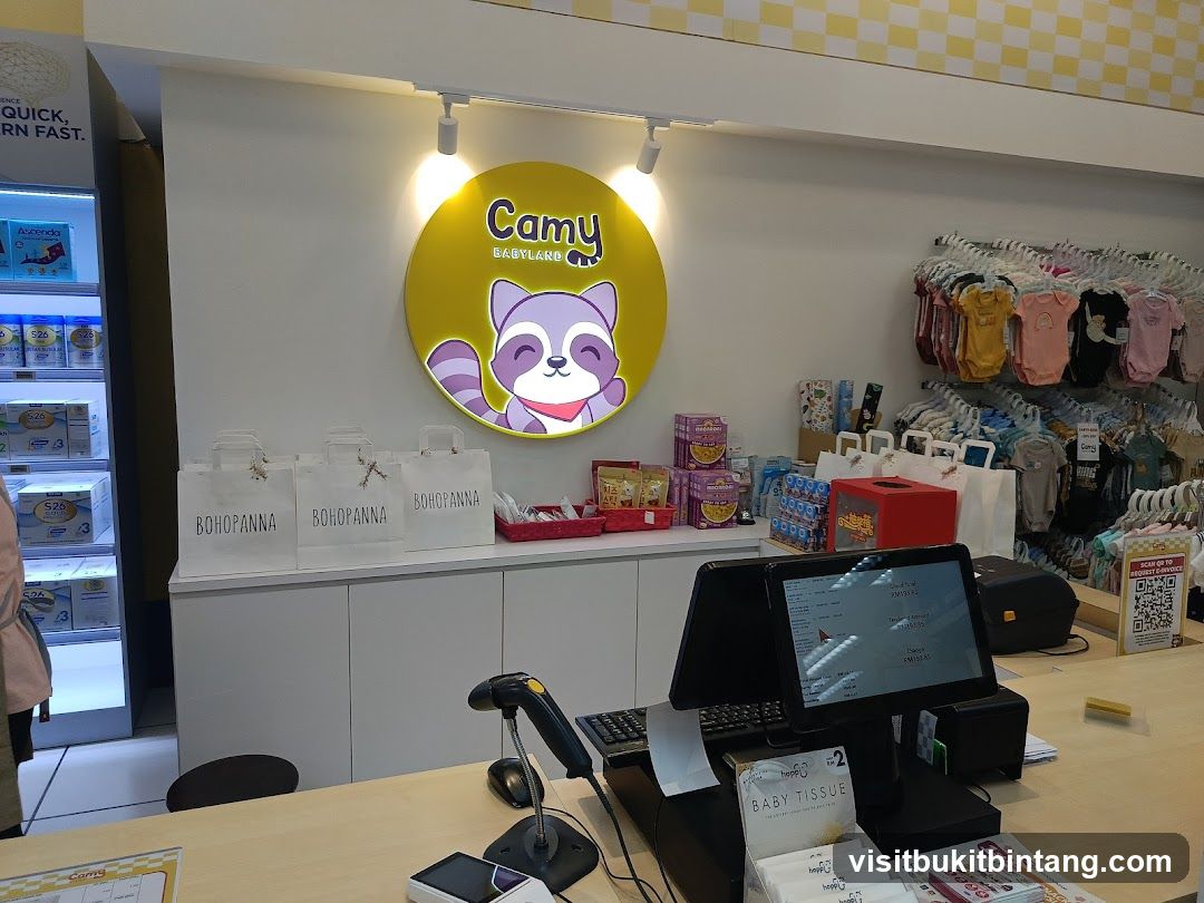 Camy Babyland Store Counter