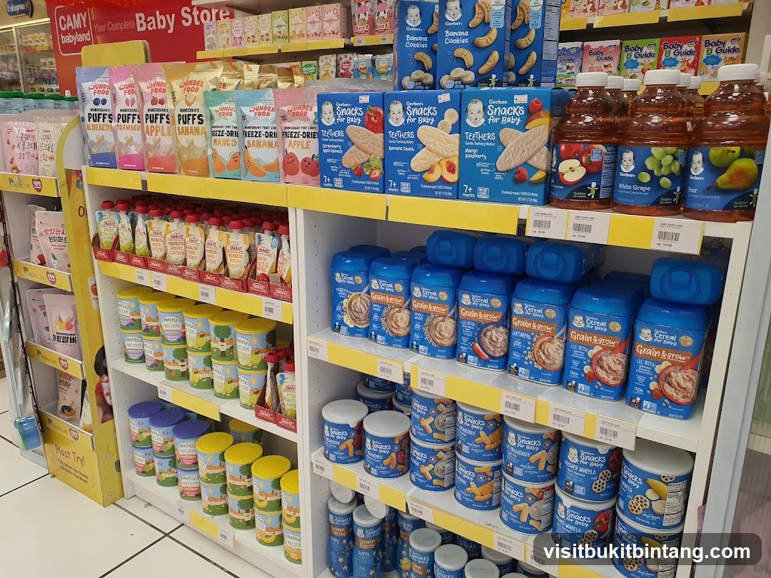 Baby Store Aisles