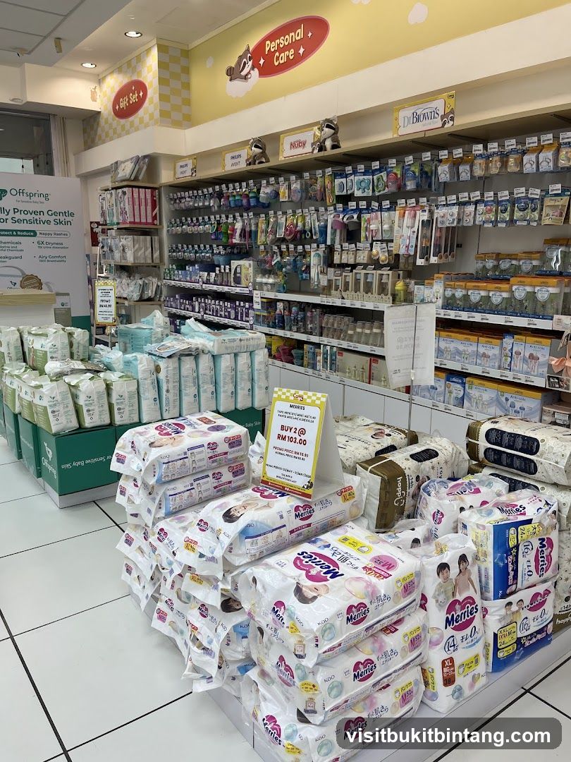 Baby Product Store Display