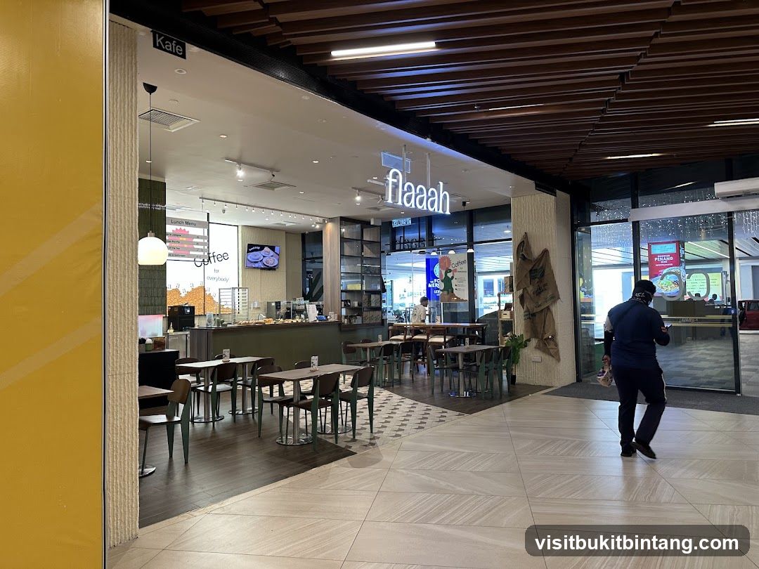 Cafe Interior with Seating and Counter