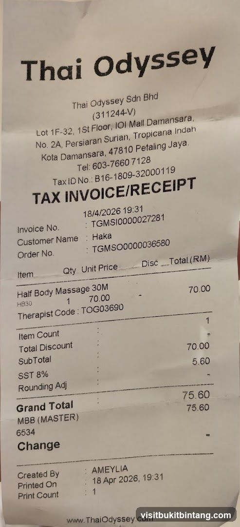 Thai Odyssey @ IOI Mall Damansara