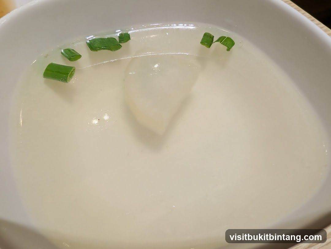 Soup with Garnish