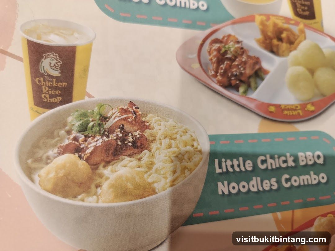 The Chicken Rice Shop Menu