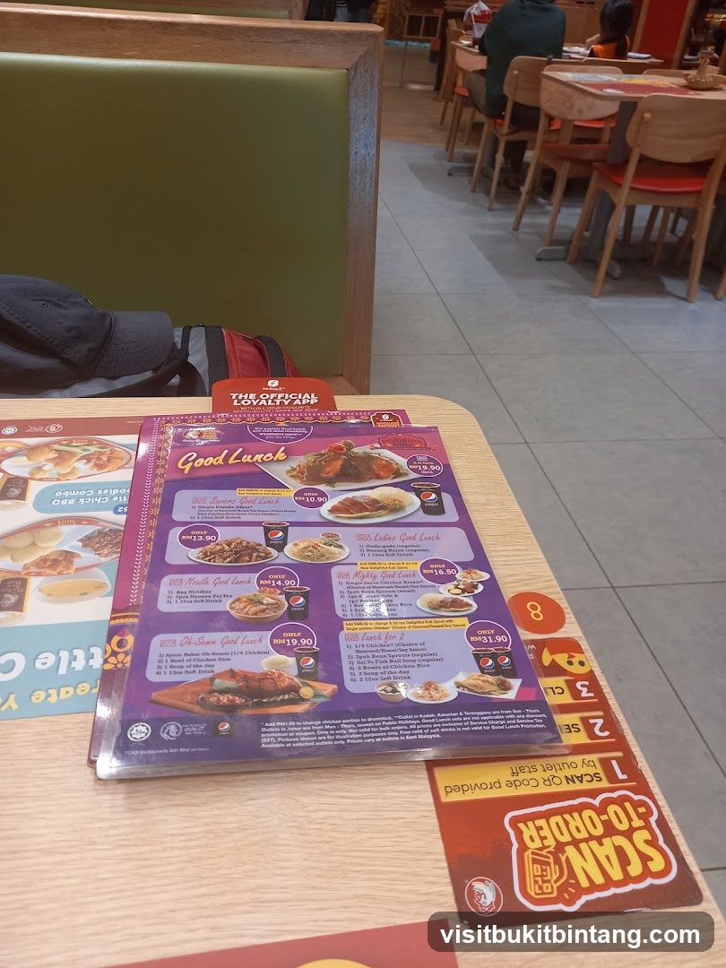 Good Lunch Menu