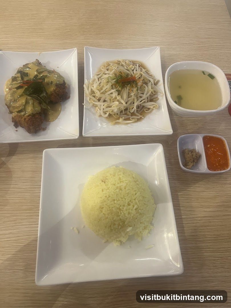 Hainanese Chicken Rice Meal
