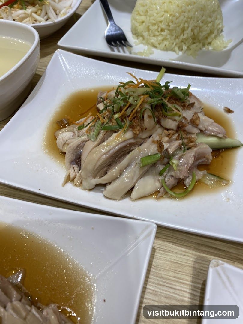 Hainanese Chicken Rice
