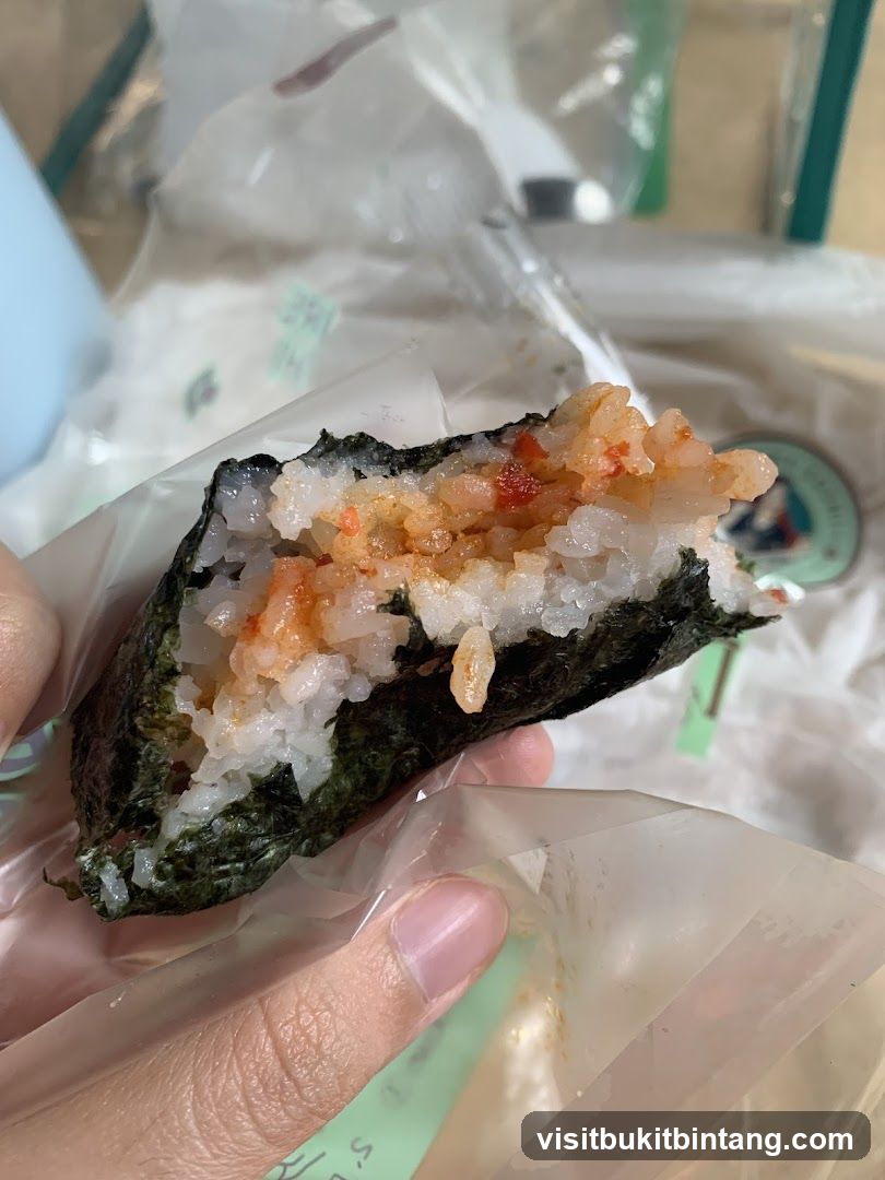Onigiri with Spicy Filling