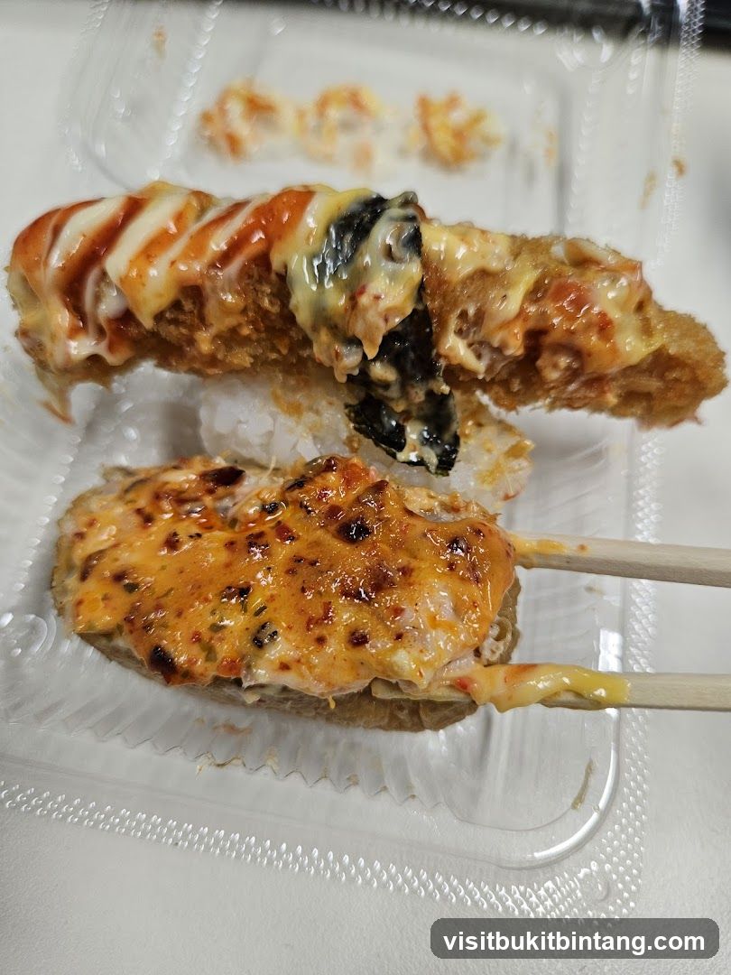 Sushi with Sauces