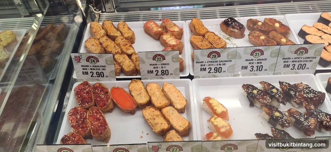 Assortment of Inari Sushi