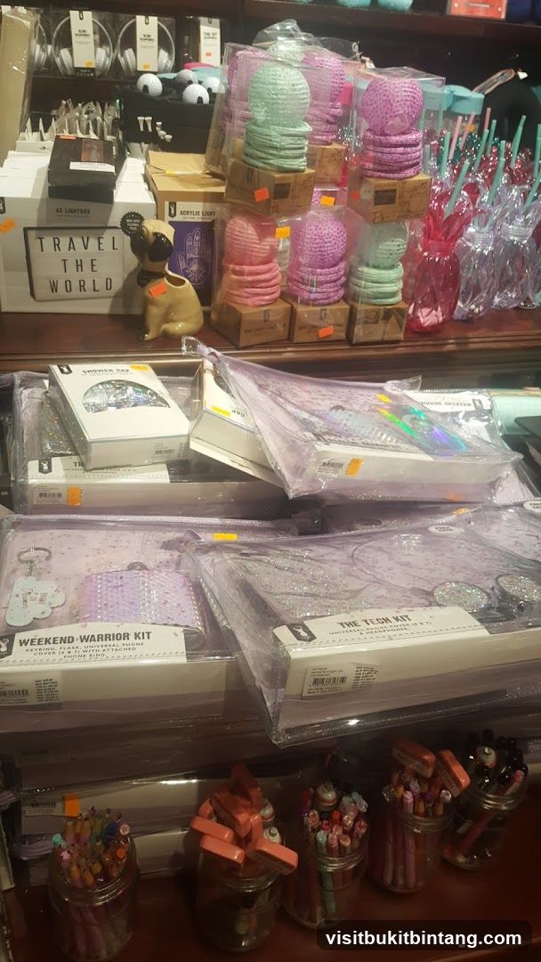 Store Display with Various Items