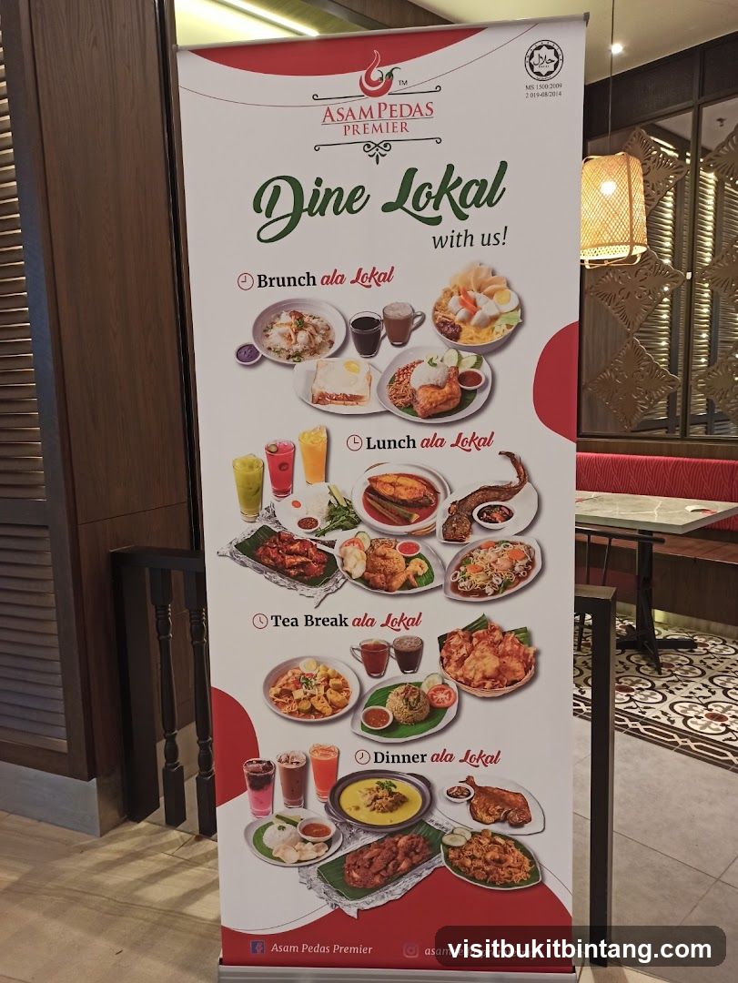 Asam Pedas Premier Dine Lokal Banner