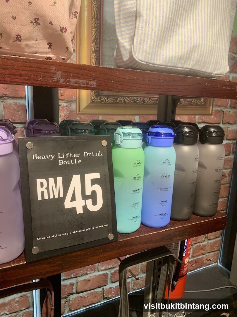 Drink Bottles Display