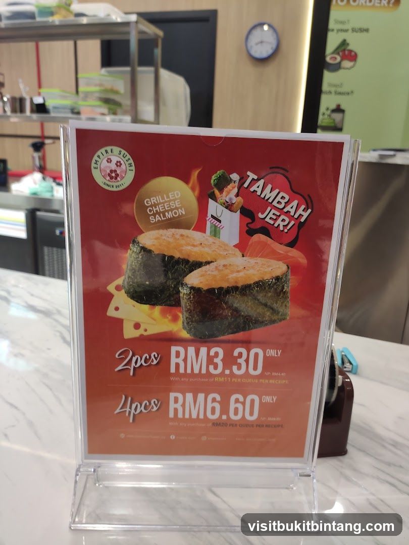 Empire Sushi Promotion