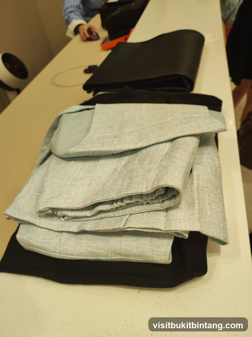 Folded Clothing Items