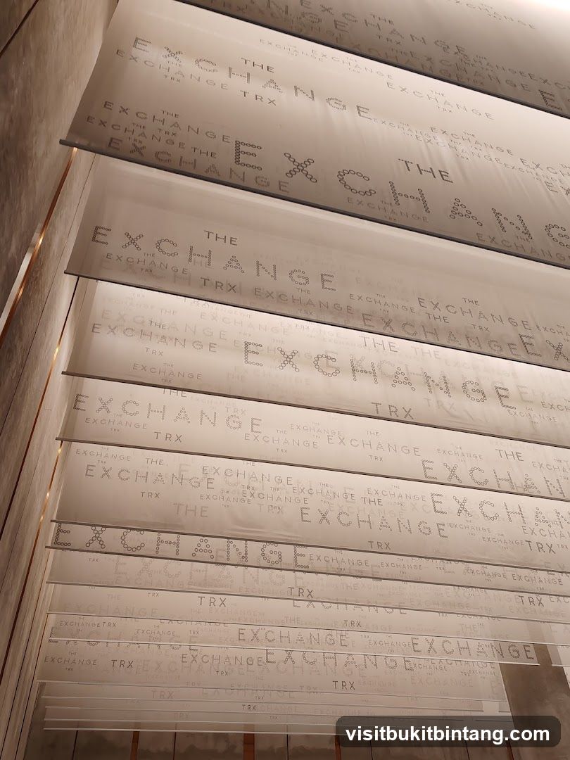 The Exchange TRX Signage
