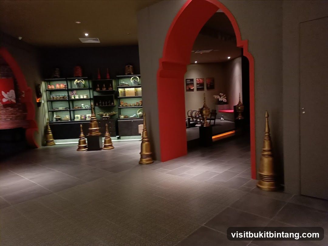 Interior of a spa or wellness center
