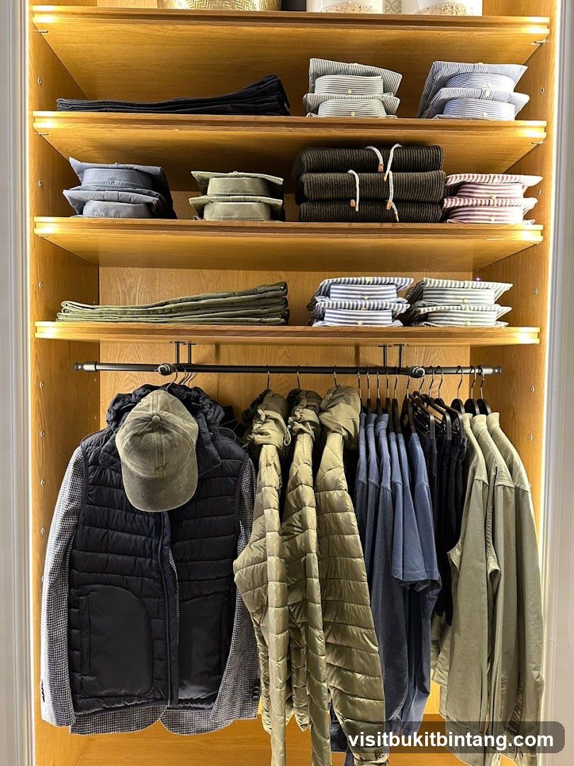Men's Apparel Display