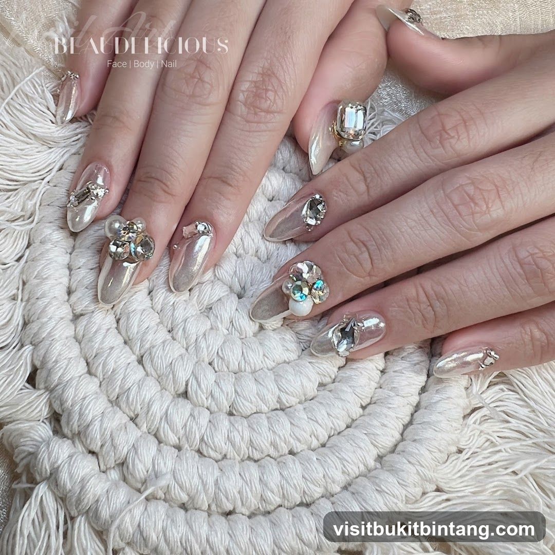 Nail Art with Gems