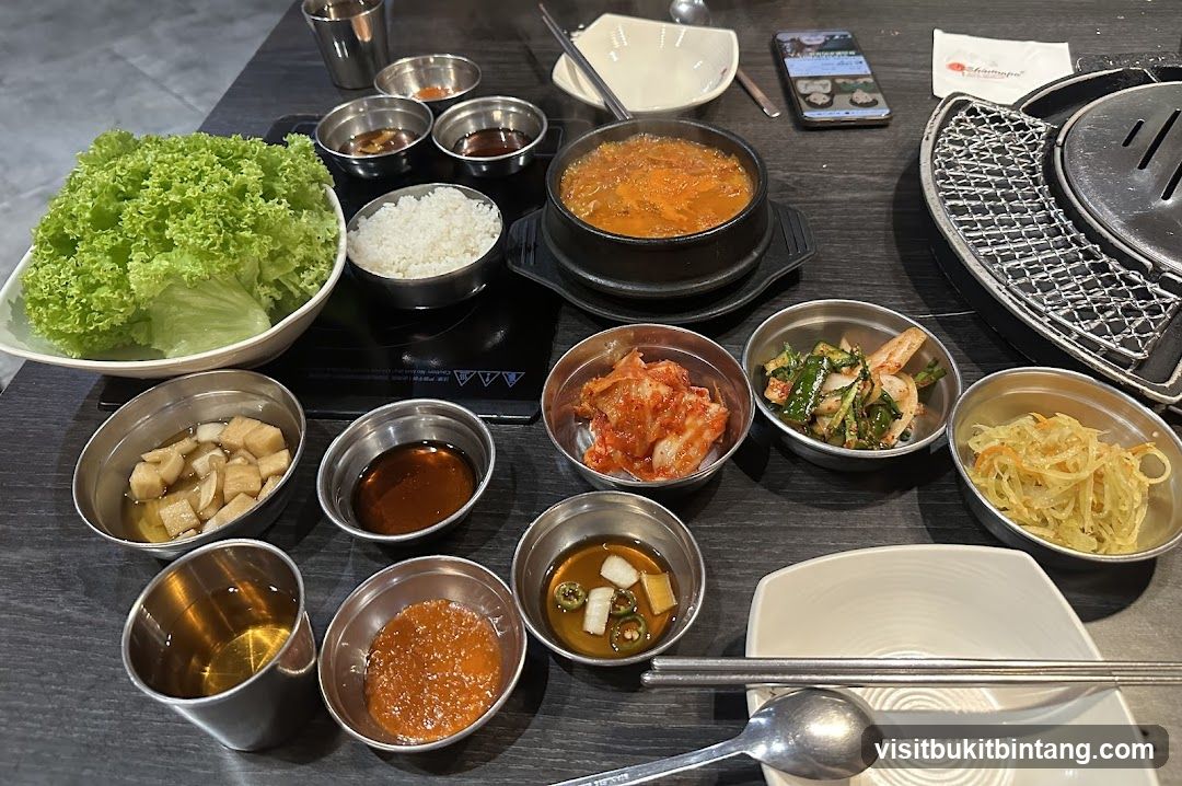 Korean Meal with Banchan