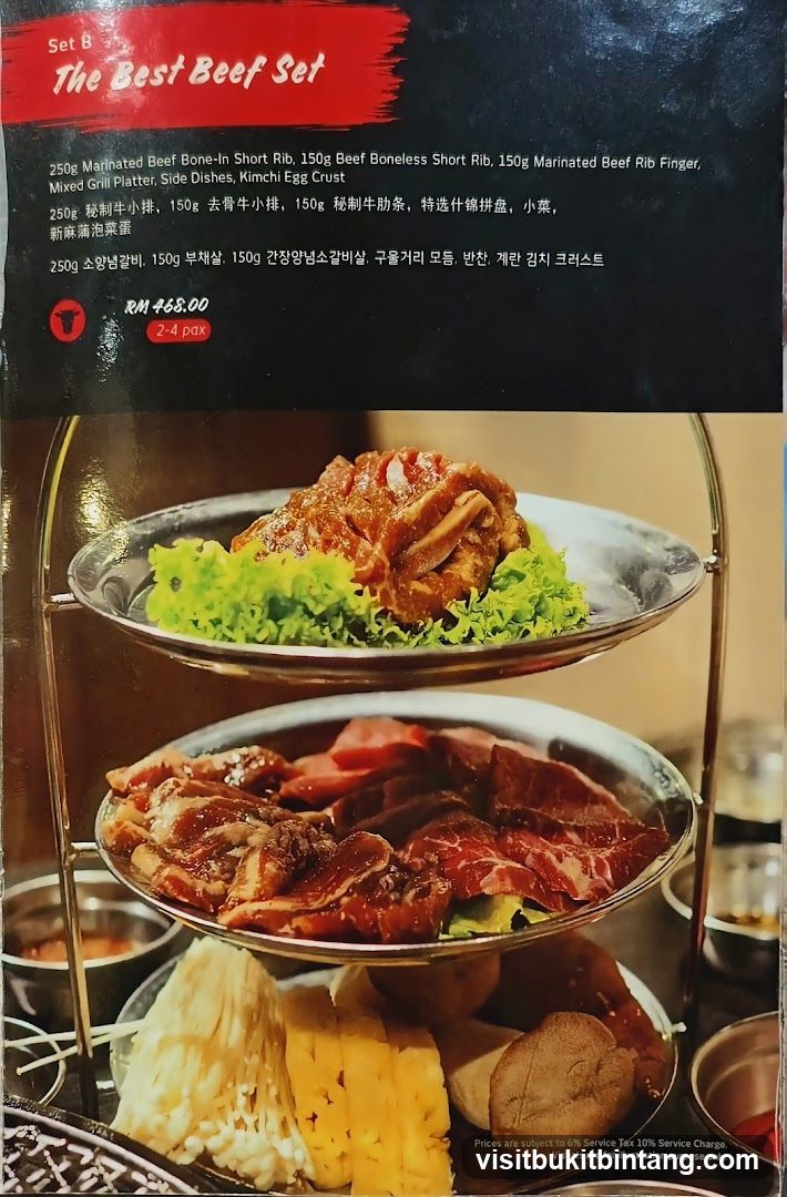 Set B The Best Beef Set