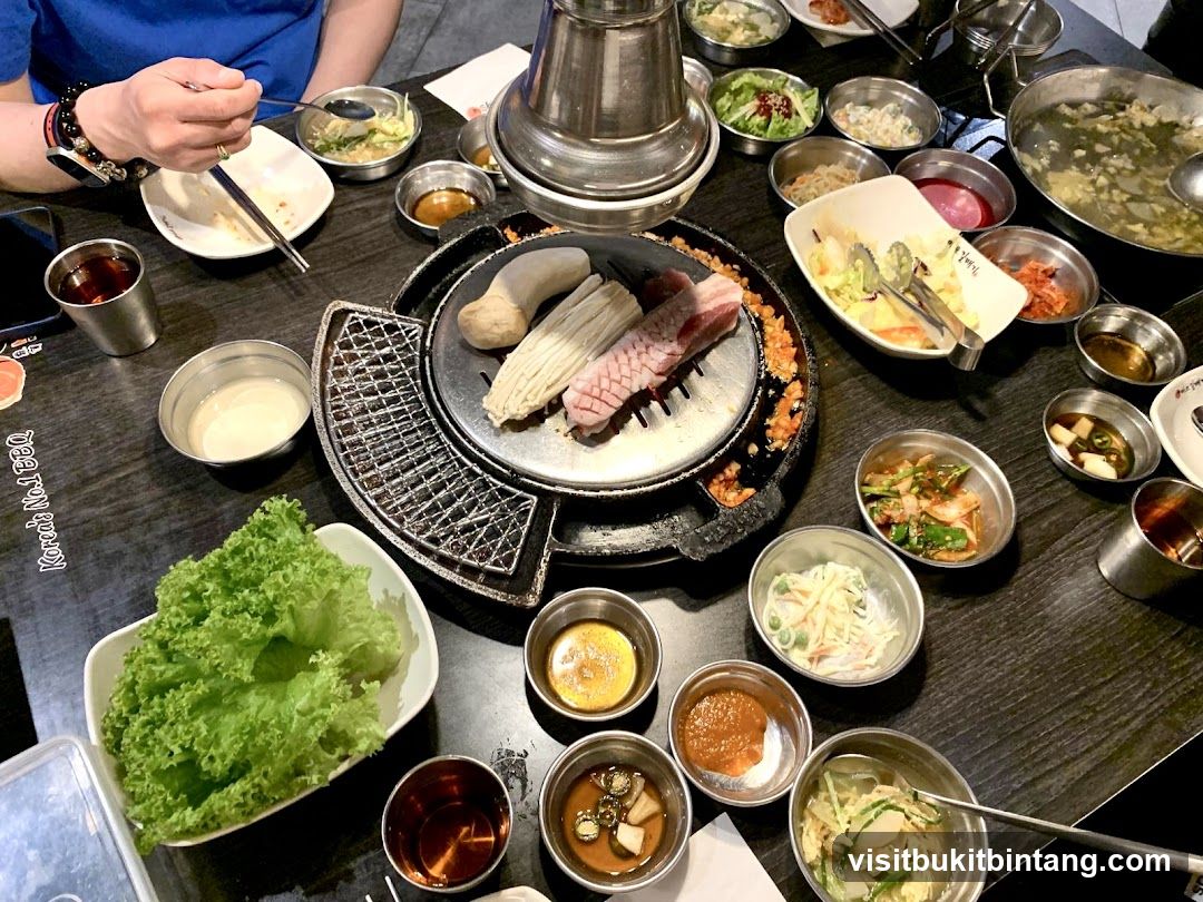 Korean BBQ Spread