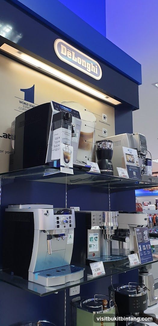 DeLonghi Coffee Machines Display