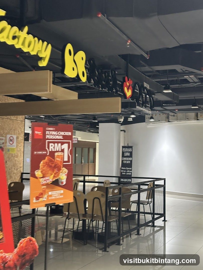 Fast Food Restaurant Interior