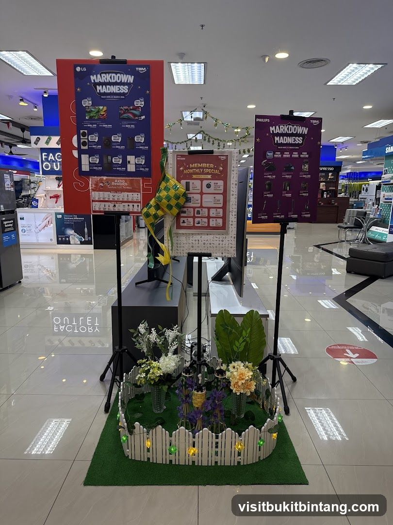 Electronics Store Display