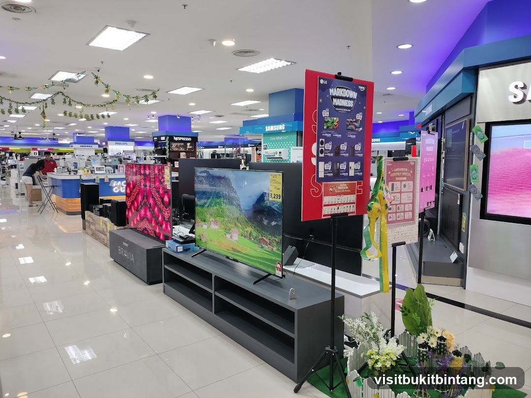 Electronics Store Display