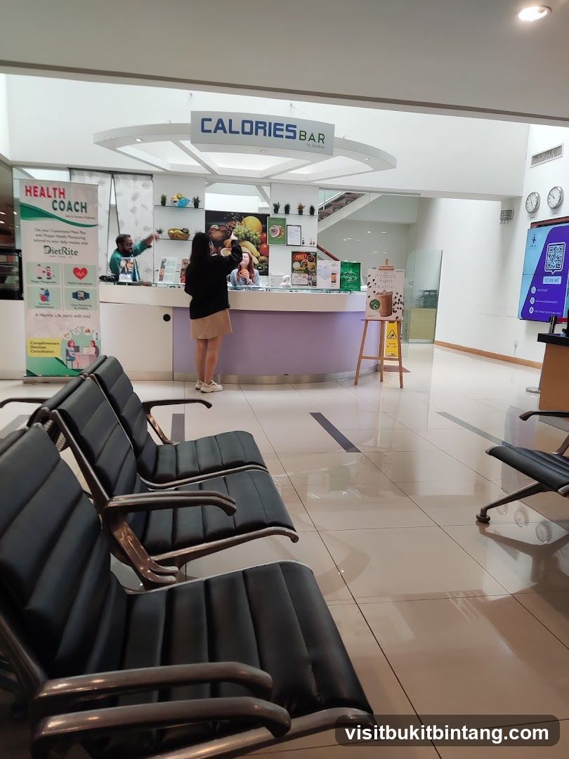Calories Bar Waiting Area