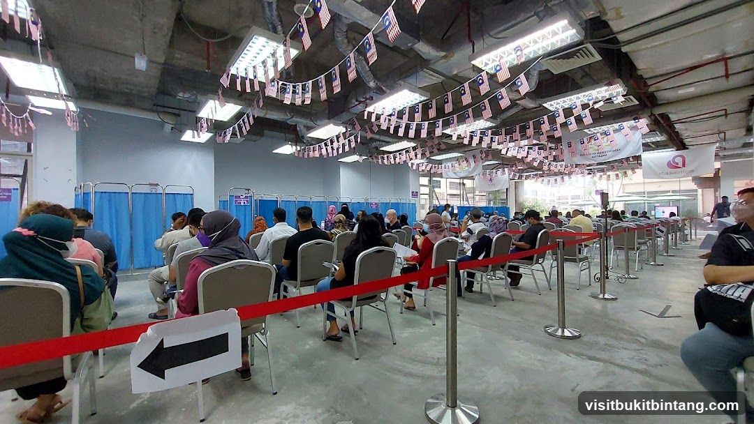 Vaccination Center Waiting Area