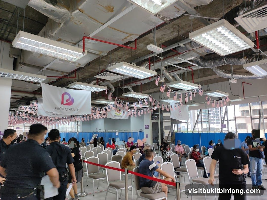 Vaccination Center Waiting Area