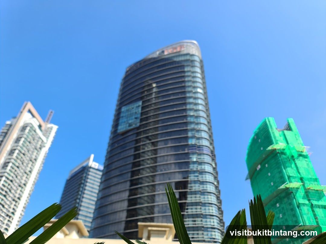 Modern Skyscrapers Under a Clear Blue Sky