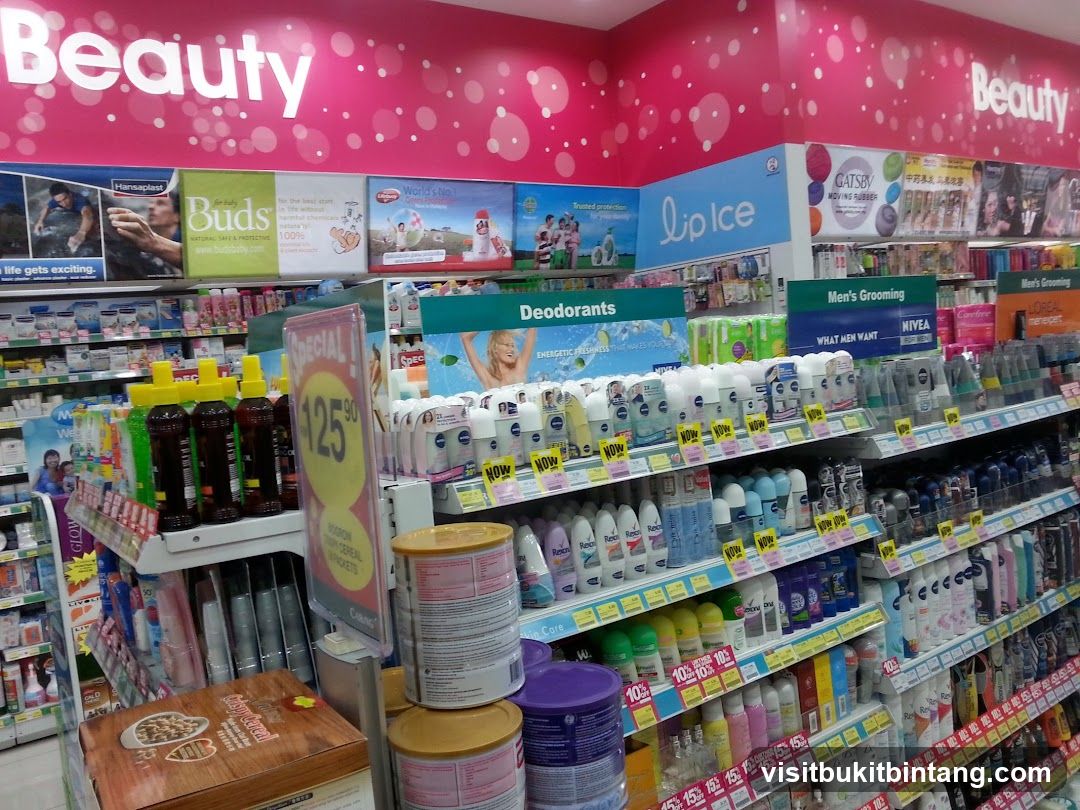 Beauty and Grooming Products Aisle
