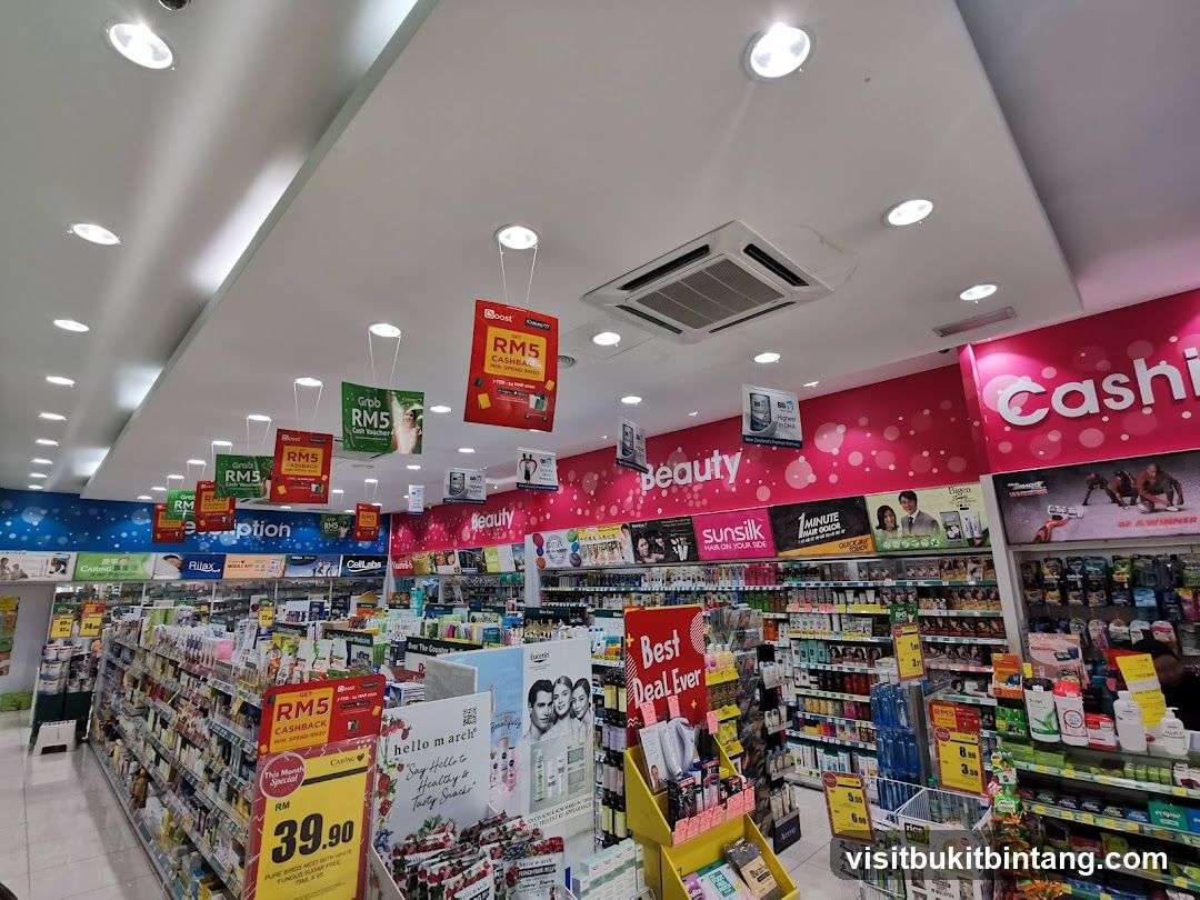 Pharmacy Interior with Promotions