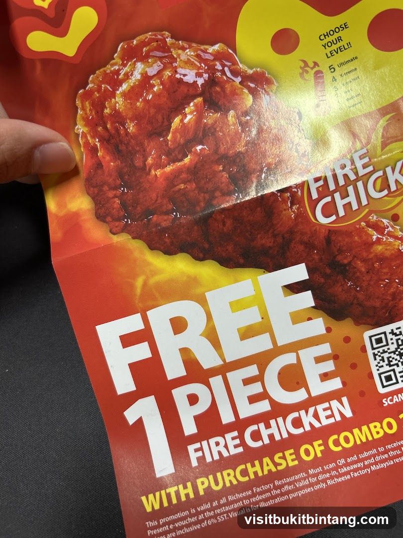 Free Fire Chicken Promotion