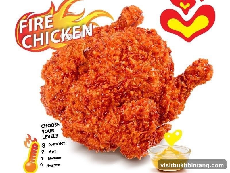 Fire Chicken Advertisement