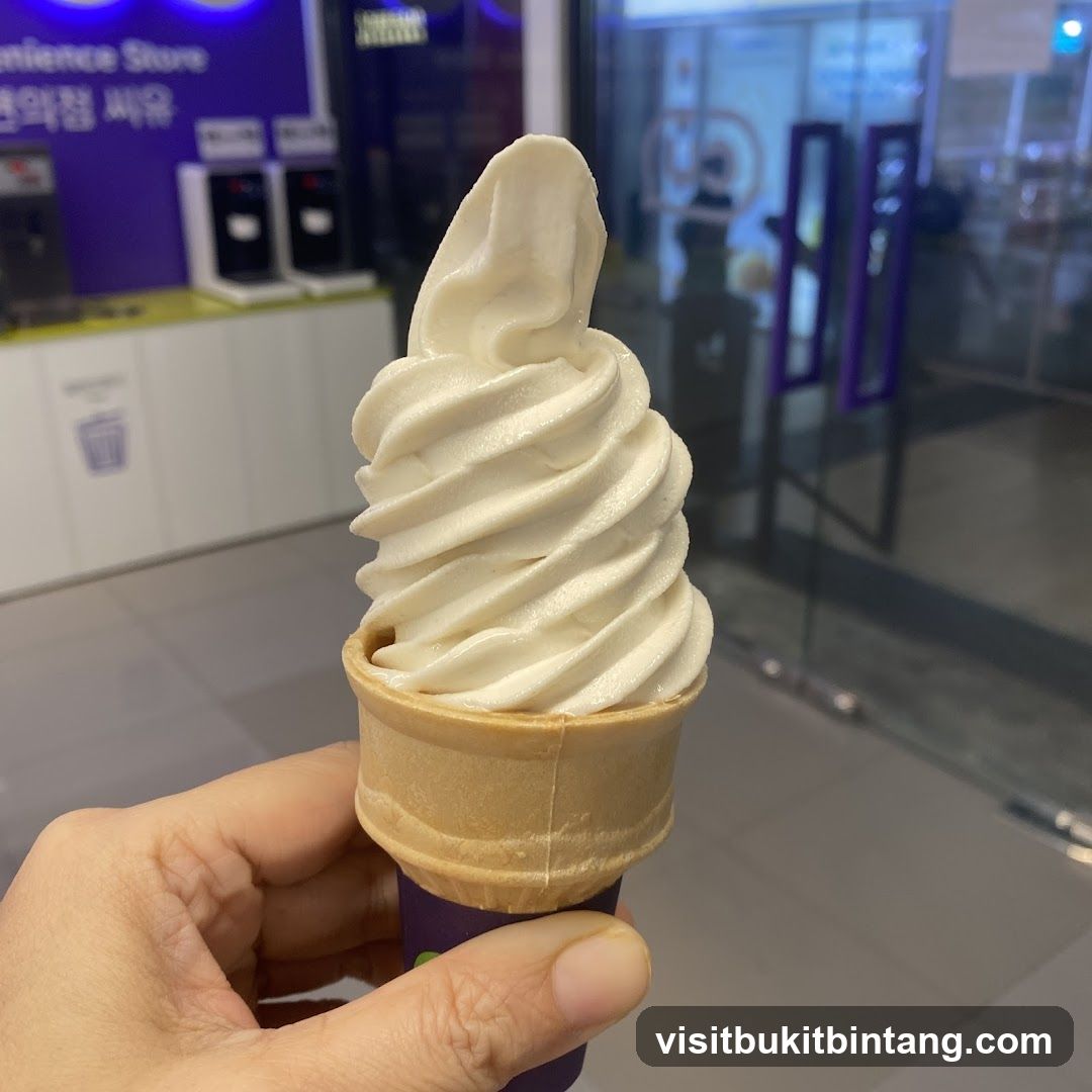 Soft Serve Ice Cream Cone