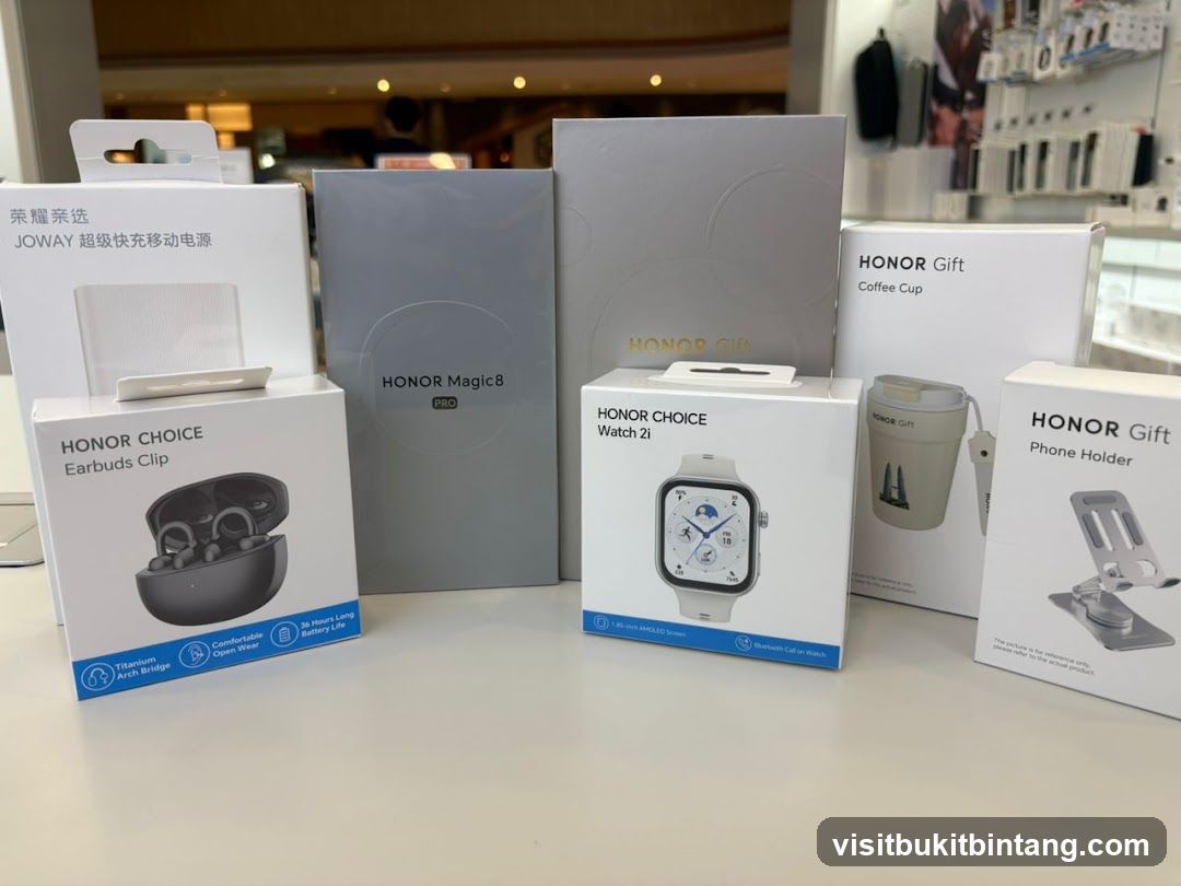 HONOR Products Display