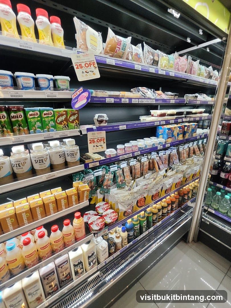 Convenience Store Refrigerated Section