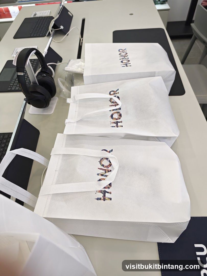 Honor Branded Shopping Bags