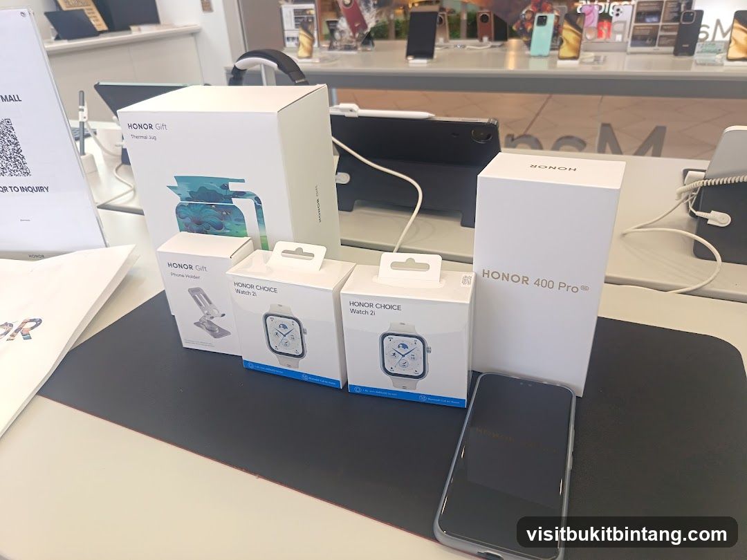 Honor Products Display