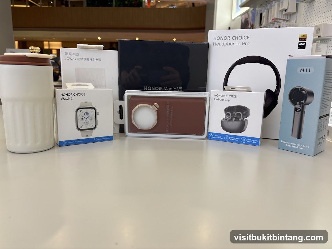 Various electronic devices and accessories