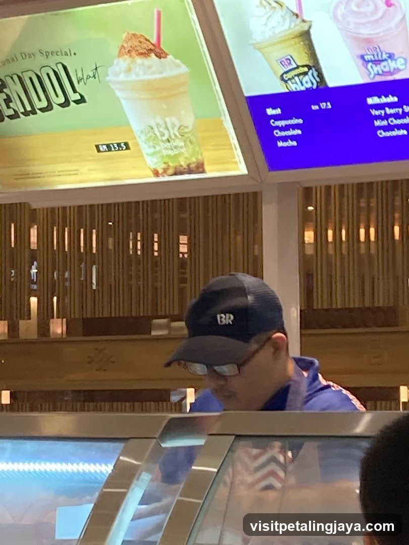 Baskin Robbins Interior View