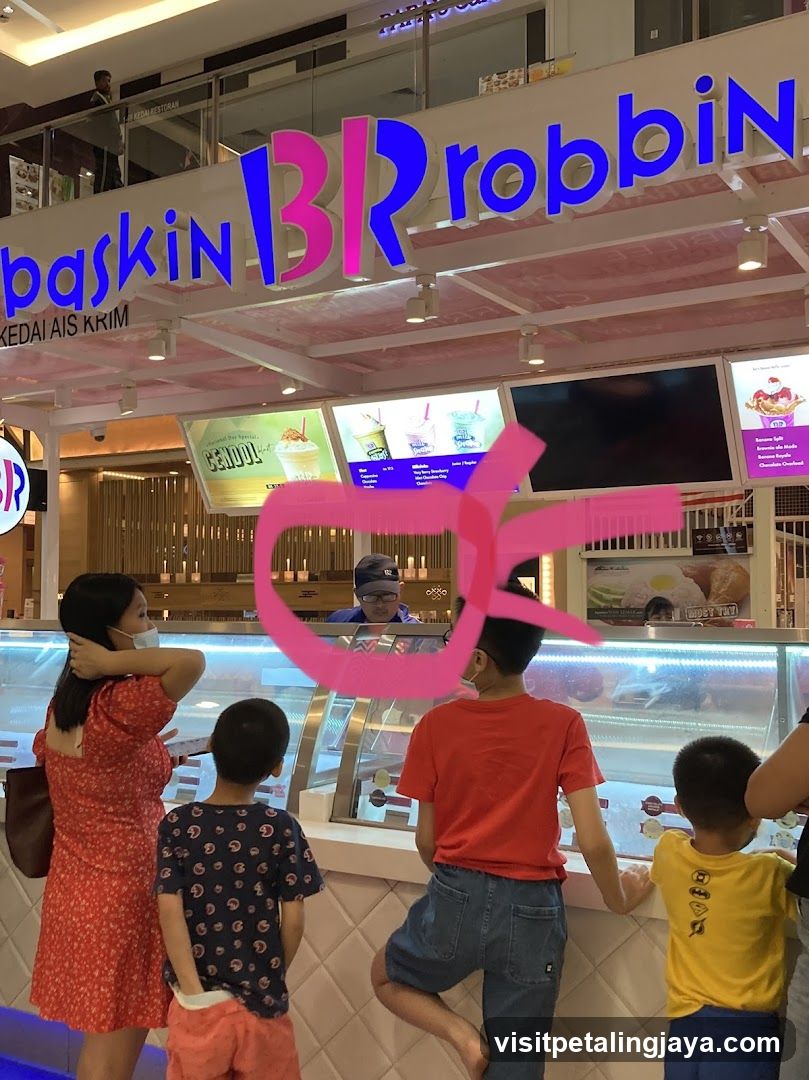 Baskin Robbins Store Interior